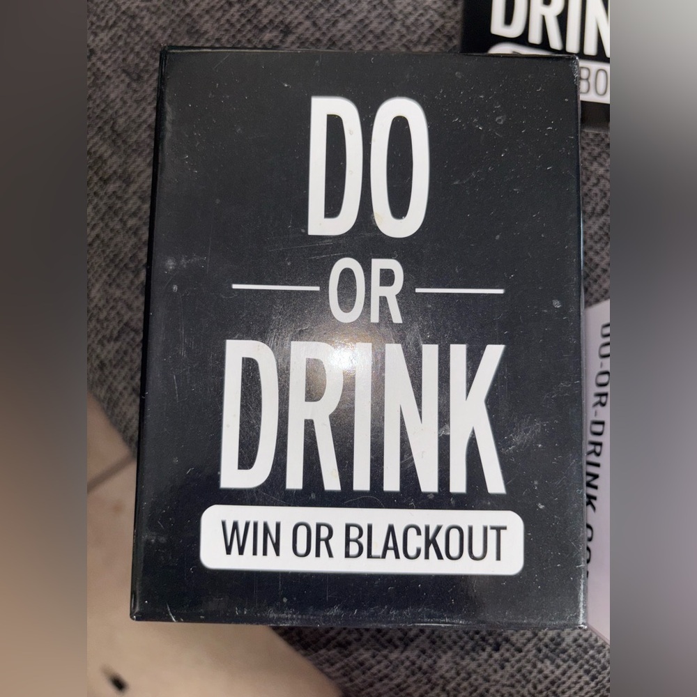 Gently Used: Do or Drink Adult Card Game (21+)